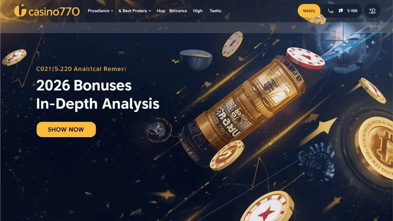 Casino770 Review 2026: Bonuses and In-Depth Analysis