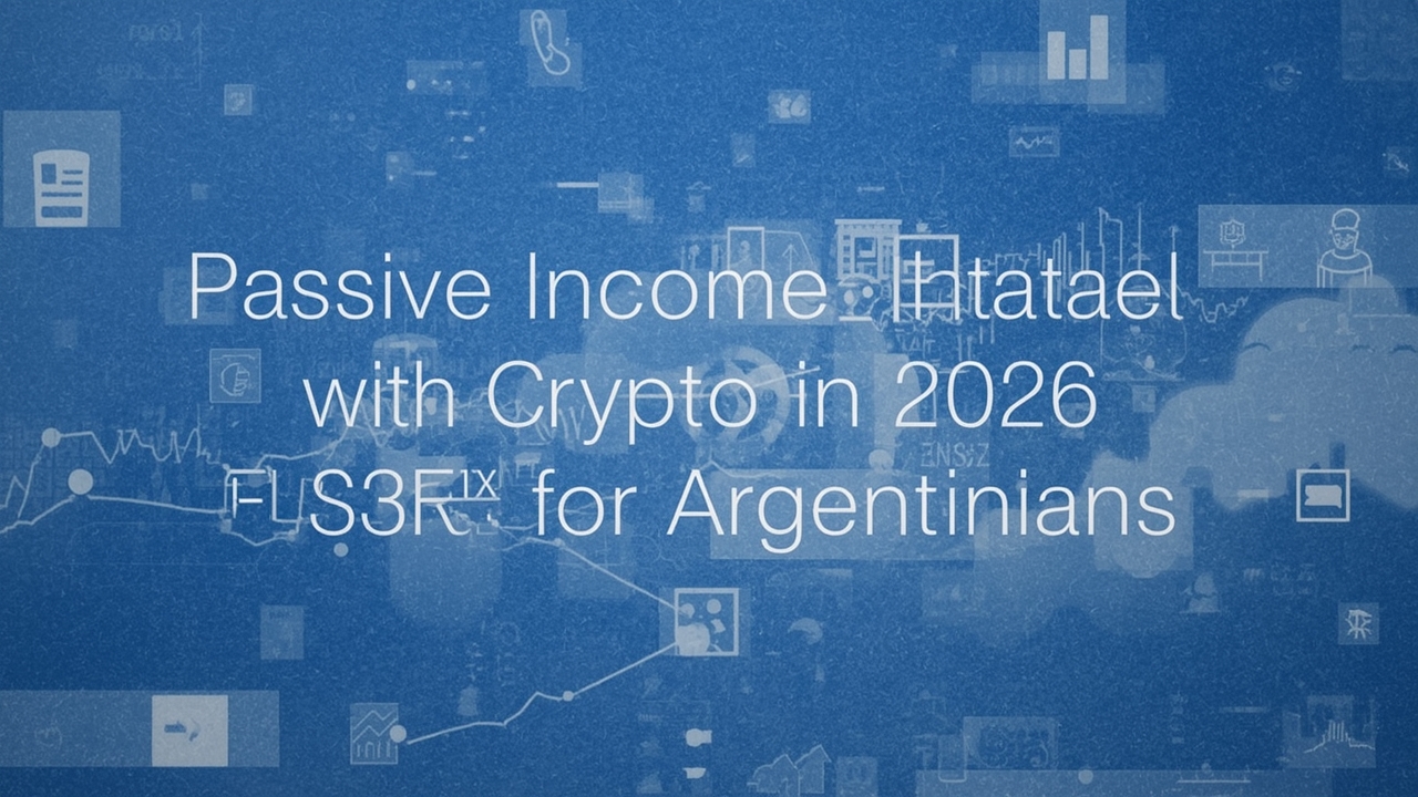 Passive Income Strategies with Crypto in 2026 for Argentinians