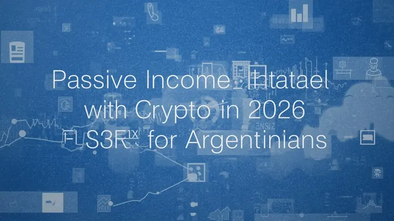 Passive Income Strategies with Crypto in 2026 for Argentinians