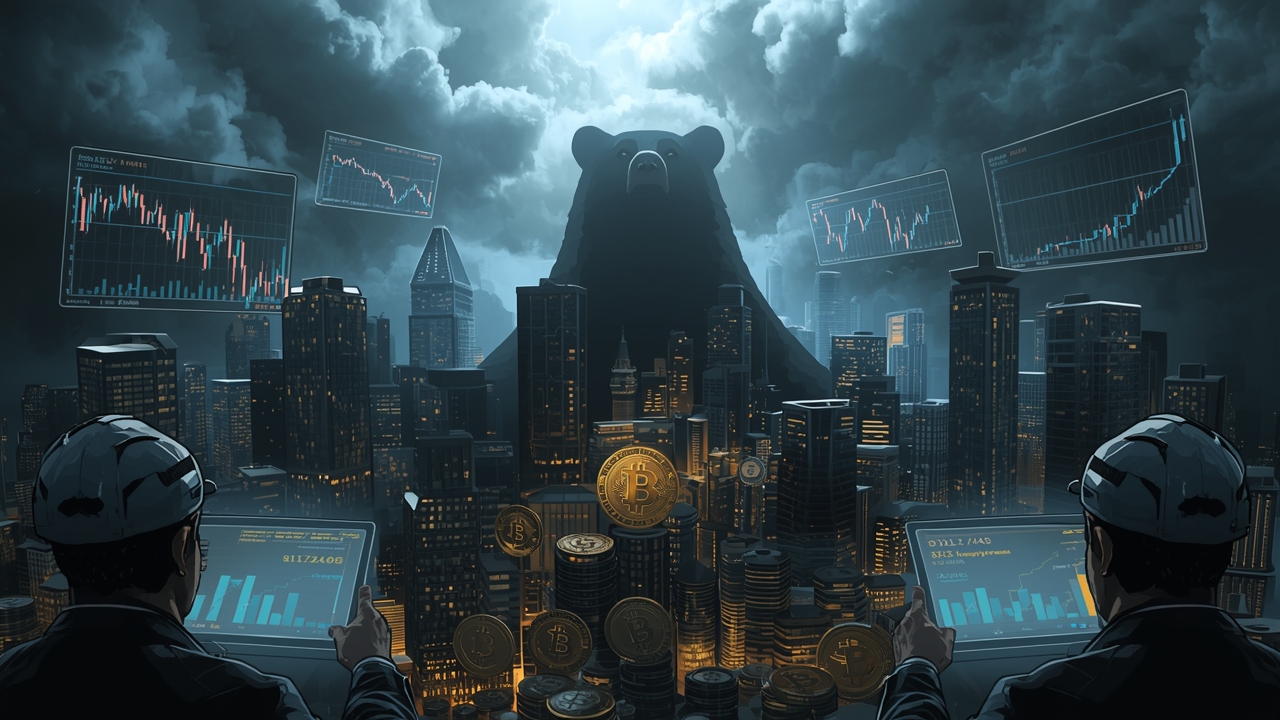 Bitcoin Navigates Bearish Currents as 'Crashtober' Shadows Persist