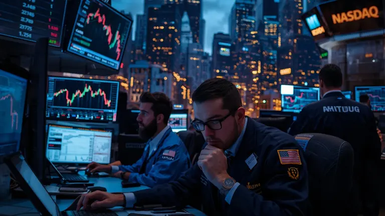 Analyzing Bitcoin's Tumble alongside Wall Street's Risk Aversion