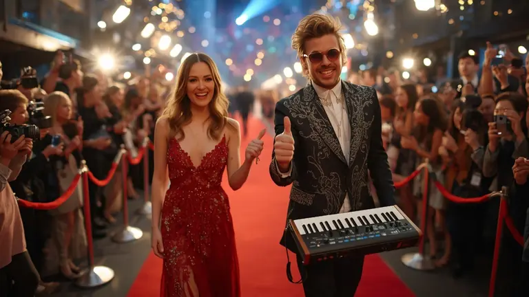 Katrina Gives Thumbs Up to UK's Euro Hopeful 'Look Mum No Computer'