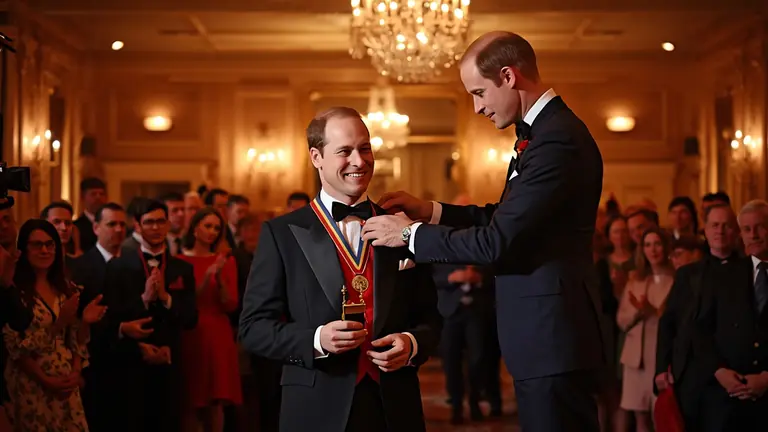 Wizardly Honour! Warwick Davis Snags OBE from Prince William Himself!